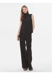 Calvin Klein Bluzka K20K206376 Czarny Regular Fit. Kolor: czarny. Materiał: syntetyk #4