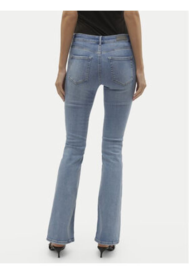 Vero Moda Jeansy Flash 10302479 Niebieski Flared Fit. Kolor: niebieski