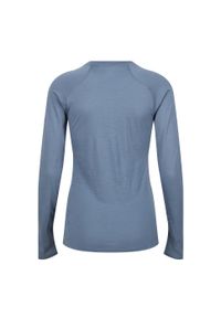 Bluza merino damska Inov-8 Merino Long Sleeve T-Shirt. Kolor: niebieski. Długość rękawa: długi rękaw