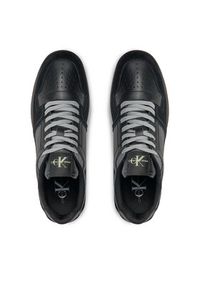 Calvin Klein Jeans Sneakersy Basket Cupsole Low Lth Nbs Lum YM0YM00869 Czarny. Kolor: czarny. Materiał: skóra