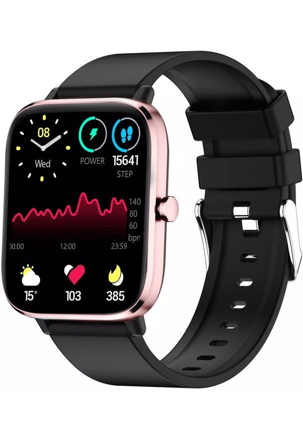 Smartwatch Giewont GW230-3 Czarny (GW230-3). Rodzaj zegarka: smartwatch. Kolor: czarny