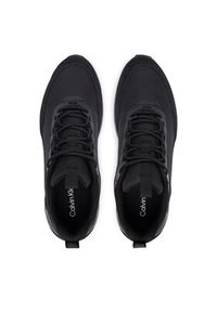 Calvin Klein Sneakersy Light Eva Runn Laceup Aop HM0HM02343 Czarny. Kolor: czarny. Materiał: materiał #2