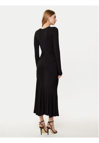 Guess Sukienka codzienna W5RK1K KC1J2 Czarny Bodycon Fit. Okazja: na co dzień. Kolor: czarny. Materiał: wiskoza. Typ sukienki: bodycon, proste. Styl: casual #4