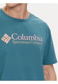 columbia - Columbia T-Shirt Csc Basic Logo™ 1680053 Zielony Regular Fit. Kolor: zielony. Materiał: bawełna #3