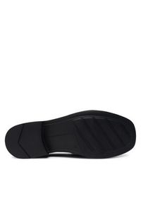 TOMMY HILFIGER - Tommy Hilfiger Loafersy Square Toe Abrasivato FW0FW08825 Czarny. Kolor: czarny. Materiał: skóra
