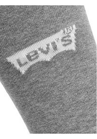 Levi's® Zestaw 3 par wysokich skarpet męskich 37157-1020 Szary. Kolor: szary. Materiał: bawełna, materiał #3