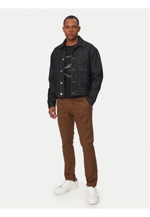 Jack & Jones Kurtka jeansowa Lloyd 12291530 Granatowy Regular Fit. Kolor: niebieski. Materiał: bawełna