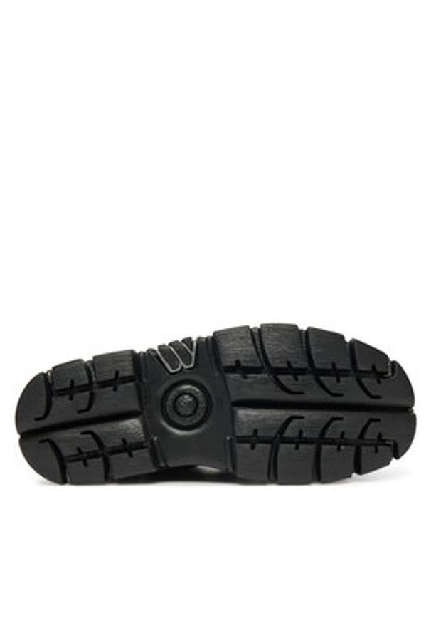 NEW ROCK Sneakersy M-106-VS1 Czarny. Kolor: czarny. Materiał: skóra