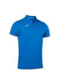 Koszulka polo do tenisa męska Joma Hobby. Typ kołnierza: polo. Kolor: niebieski. Sport: tenis