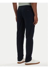 TOMMY HILFIGER - Tommy Hilfiger Chinosy Denton MW0MW42340 Granatowy Slim Fit. Kolor: niebieski. Materiał: bawełna #3