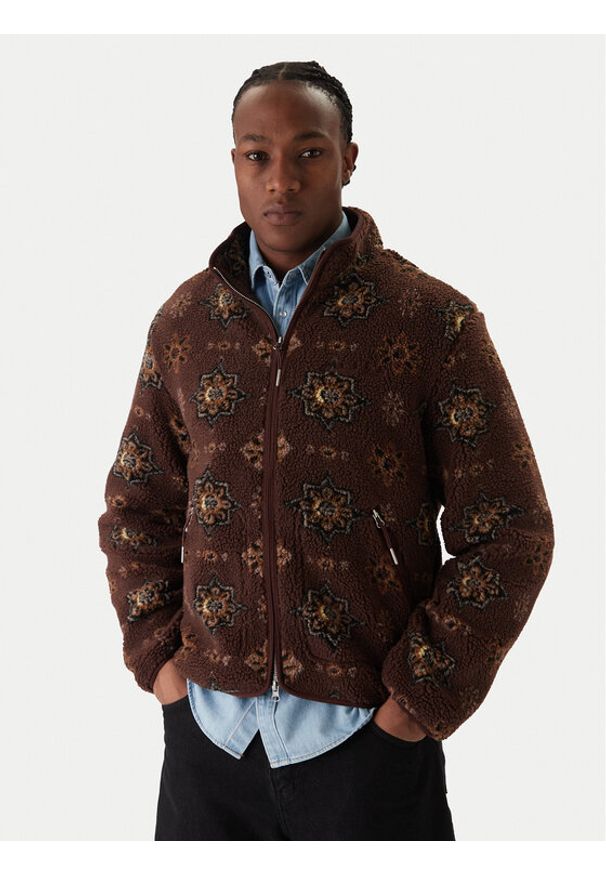 Jack & Jones Polar Norrebro 12291531 Bordowy Regular Fit. Kolor: czerwony. Materiał: syntetyk