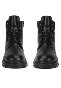 Rieker Trzewiki Z9802-00 Czarny. Kolor: czarny. Materiał: skóra #6