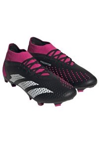 Adidas - Buty piłkarskie adidas Predator Accuracy.2 Fg M GW4586 czarne czarne. Zapięcie: sznurówki. Kolor: czarny. Materiał: guma, syntetyk. Sport: piłka nożna #2