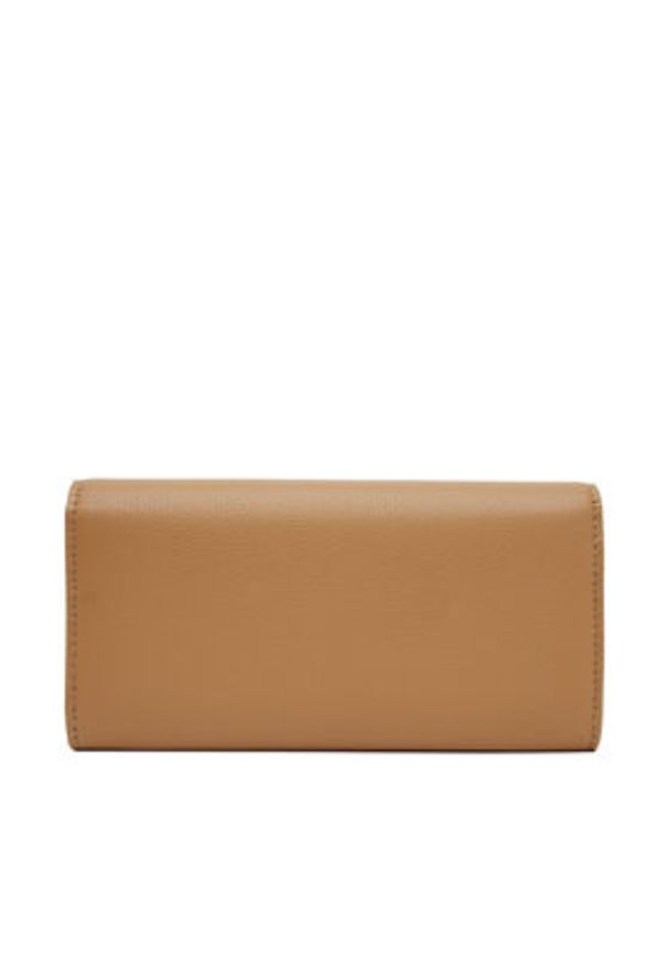 TOMMY HILFIGER - Tommy Hilfiger Duży Portfel Damski Th Legacy Flap Lrg Wallet AW0AW17267 Brązowy. Kolor: brązowy. Materiał: skóra