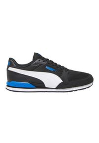 Puma - Męskie Buty Sportowe St Runner V3 Mesh. Kolor: czarny, niebieski, wielokolorowy, biały. Materiał: mesh. Sport: turystyka piesza