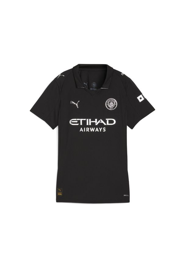 Puma - Damska koszulka wyjazdowa Manchester City 25/26 PUMA. Kolor: czarny. Sport: piłka nożna