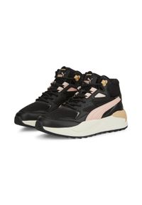 Buty do chodzenia damskie Puma X-RAY SPEED MID WTR. Kolor: czarny. Materiał: materiał, guma, syntetyk. Sport: turystyka piesza