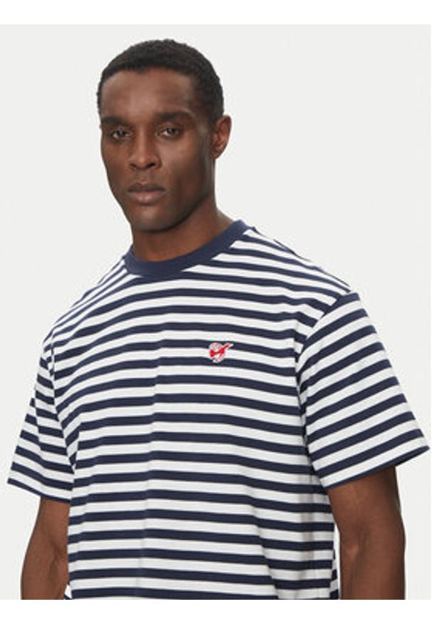 Scotch & Soda T-Shirt 178581 Granatowy Regular Fit. Kolor: niebieski. Materiał: bawełna