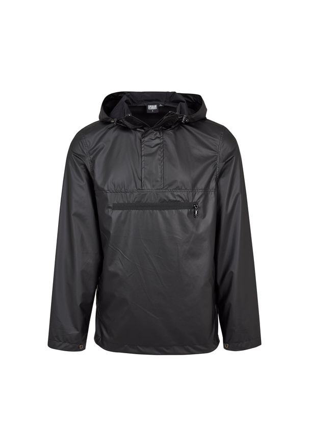 Urban Classics - Parka Urban Classic light pull over. Kolor: czarny. Sezon: zima. Styl: elegancki