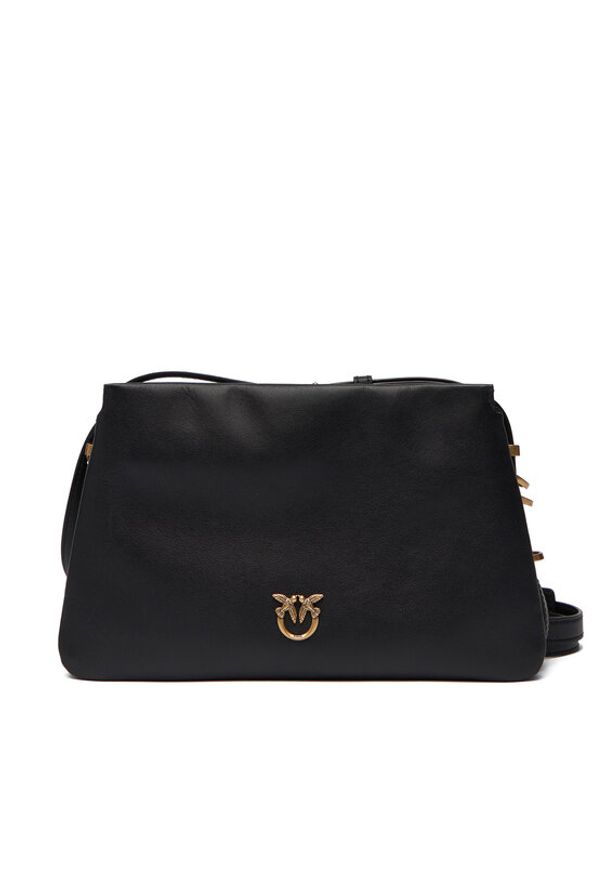 Pinko - PINKO Torebka Triplet Mini AI 25-26 PLTT 05883 A0QO Czarny. Kolor: czarny. Materiał: skórzane