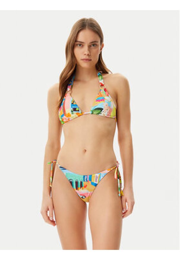 Seafolly Góra od bikini Cuba 31401-231 Kolorowy. Materiał: syntetyk. Wzór: kolorowy