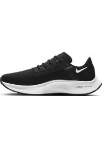 Buty do biegania męskie Nike Air Zoom Pegasus 38. Zapięcie: sznurówki. Kolor: czarny, wielokolorowy. Materiał: syntetyk, tkanina, materiał. Szerokość cholewki: normalna. Model: Nike Zoom