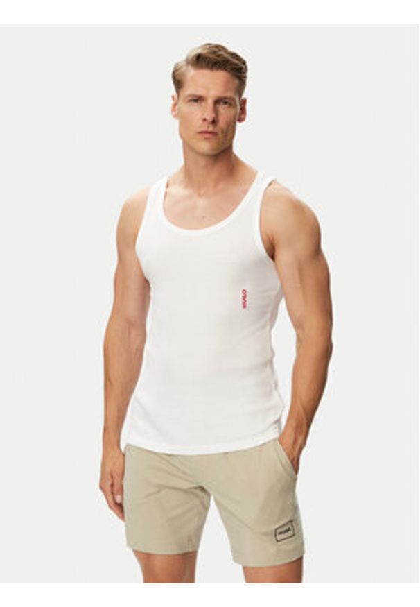 Hugo - HUGO Komplet tank topów 50545681 Kolorowy Slim Fit. Materiał: bawełna. Wzór: kolorowy