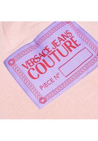 Versace Jeans Couture Czapka 73VAZK44 Różowy. Kolor: różowy. Materiał: wełna, materiał