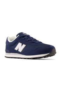 Buty dziecięce New Balance GC515NVY – granatowe. Okazja: na uczelnię, na co dzień. Kolor: niebieski. Materiał: guma, materiał, syntetyk. Szerokość cholewki: normalna #3