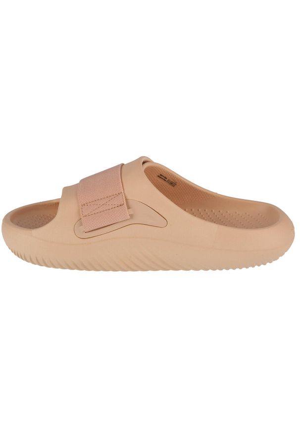 Klapki unisex Crocs 2094132DS. Kolor: beżowy. Materiał: materiał, syntetyk