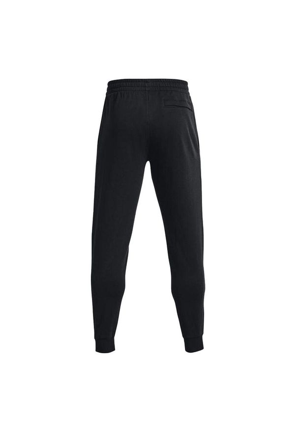 Under Armour - Spodnie Do Joggingu Męskie Polar Rival. Kolor: czarny. Materiał: polar. Sport: bieganie
