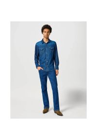 Wrangler Męskie spodnie jeansowe SPODNIE HORIZON SOFT FADE 112356833 #4