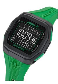 Adidas - adidas Zegarek Tech One AOST24566 Zielony. Kolor: zielony #4