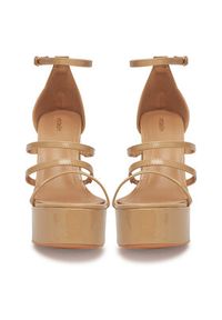 DeeZee Sandały F8914-34 Beżowy. Kolor: beżowy. Materiał: syntetyk, materiał #6