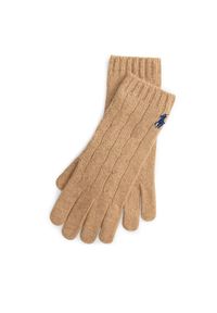 Polo Ralph Lauren Rękawiczki 455981440003 Brązowy. Kolor: brązowy. Materiał: poliester, materiał