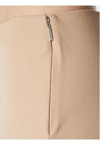 Lauren Ralph Lauren Spodnie materiałowe 200631310018 Beżowy Slim Fit. Kolor: beżowy. Materiał: wiskoza