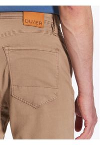 Duer Jeansy No Sweet MFNR1002 Khaki Relaxed Fit. Kolor: brązowy #4