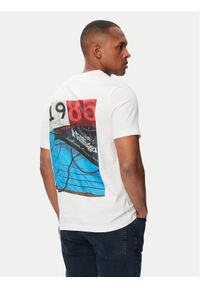 TOMMY HILFIGER - Tommy Hilfiger T-Shirt Nautical MW0MW44258 Biały Regular Fit. Kolor: biały. Materiał: bawełna #1