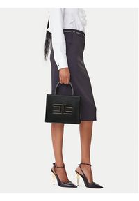 Elisabetta Franchi Torebka BS-33A-56E2-V380 Czarny. Kolor: czarny. Materiał: skórzane #7
