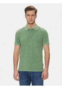 JOOP! Jeans Polo 15 JJJ-02Ambrosian 30045619 Zielony Modern Fit. Typ kołnierza: polo. Kolor: zielony. Materiał: bawełna