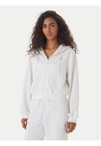 Guess Bluza V6GQ15 K3093 Biały Regular Fit. Kolor: biały. Materiał: syntetyk, bawełna #5