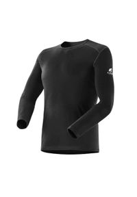 FJORK MERINO - Męska koszulka z długim rękawem z wełny merynosów - Finn 140. Kolor: szary. Materiał: elastan, wełna. Długość rękawa: długi rękaw. Długość: długie. Sezon: zima. Sport: narciarstwo