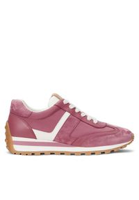 Lauren Ralph Lauren - LAUREN RALPH LAUREN Sneakersy 802951384001 Różowy. Kolor: różowy. Materiał: skóra, zamsz #1