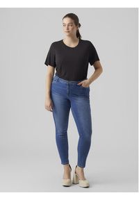 Vero Moda Curve Jeansy Fanya 10287061 Niebieski Slim Fit. Kolor: niebieski