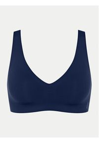 Sloggi Biustonosz bezfiszbinowy Zero Feel 10217729 Granatowy. Kolor: niebieski. Materiał: syntetyk #4