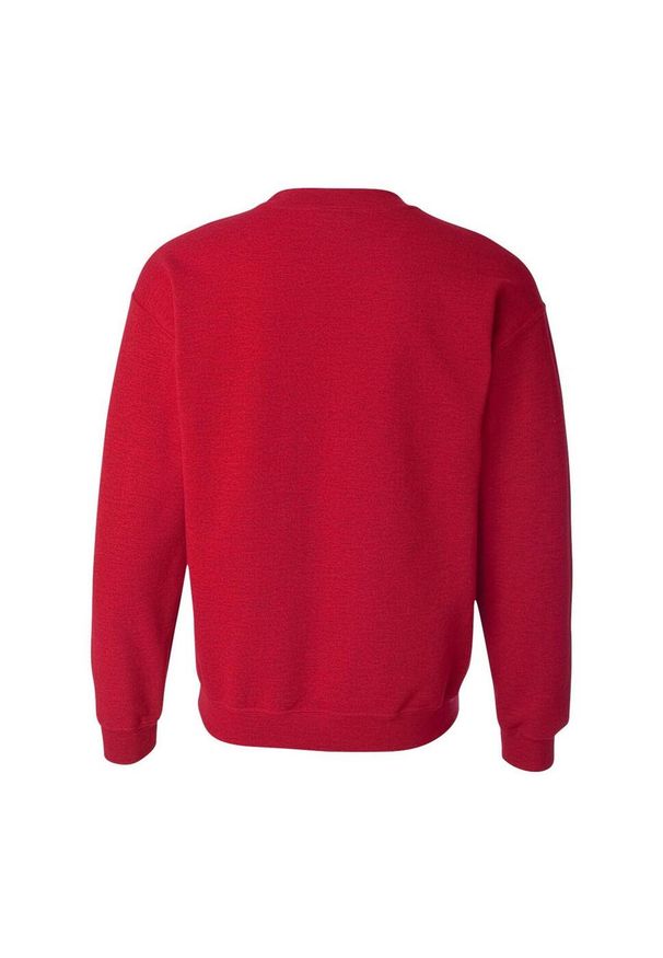 GILDAN - Bluza Rozpinana Z Grubej Mieszanki Dla Dorosłych Unisex. Kolor: czerwony