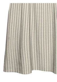 Vero Moda Sukienka letnia Mymilo 10303689 Beżowy Regular Fit. Kolor: beżowy. Materiał: len, wiskoza. Sezon: lato #2