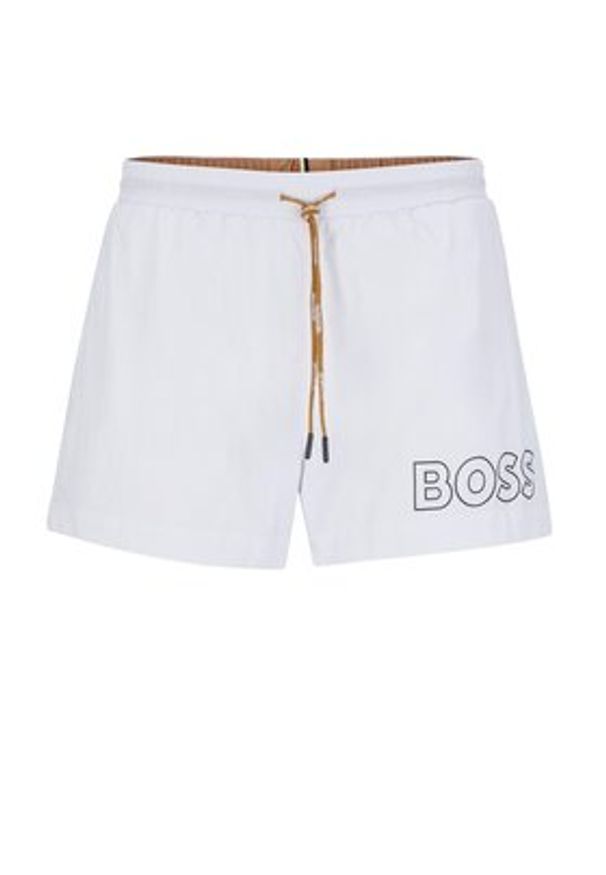 BOSS - Boss Szorty kąpielowe 50469280 Biały. Kolor: biały. Materiał: syntetyk