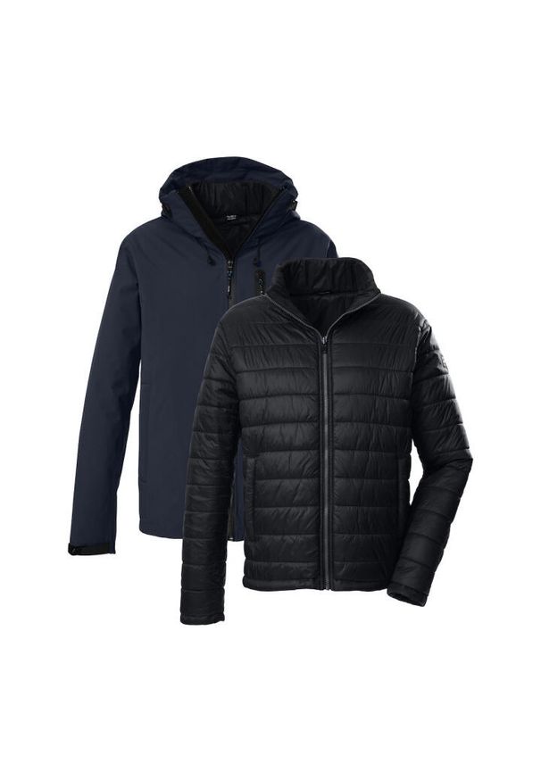 Kombinezon parka i puchówka Killtec KOW 95. Kolor: niebieski. Materiał: puch. Sezon: jesień