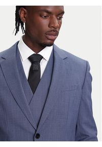 HUGO BOSS Garnitur Henry-Getlin253V1X 50544664 Niebieski Regular Fit. Kolor: niebieski. Materiał: wełna, syntetyk #7
